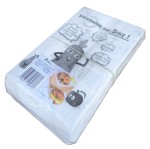 Torebka 150x240 biała śniadaniowa nadruk "Eko Marchewka" 33g 500 szt 
