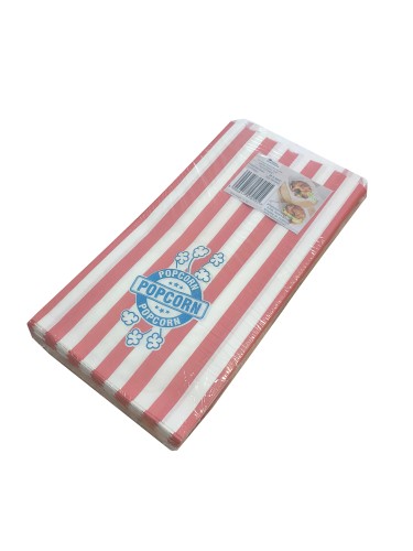 Torebka 180x330 biała nadruk "Popcorn" 2 kol. 35g 200 szt