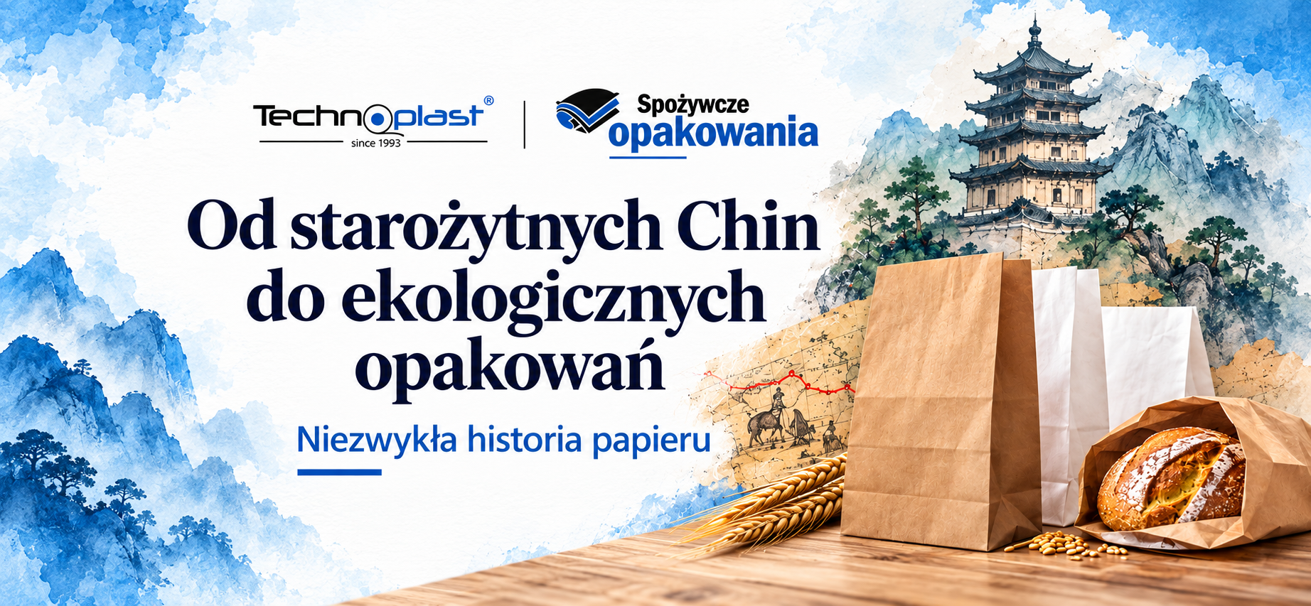 Od starożytnych Chin do ekologicznych opakowań. Niezwykła historia papieru
